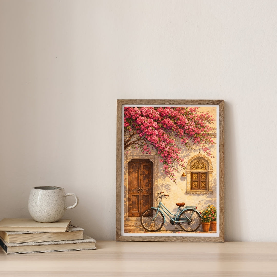 Bougainvillea Lane | Frame A4 Size