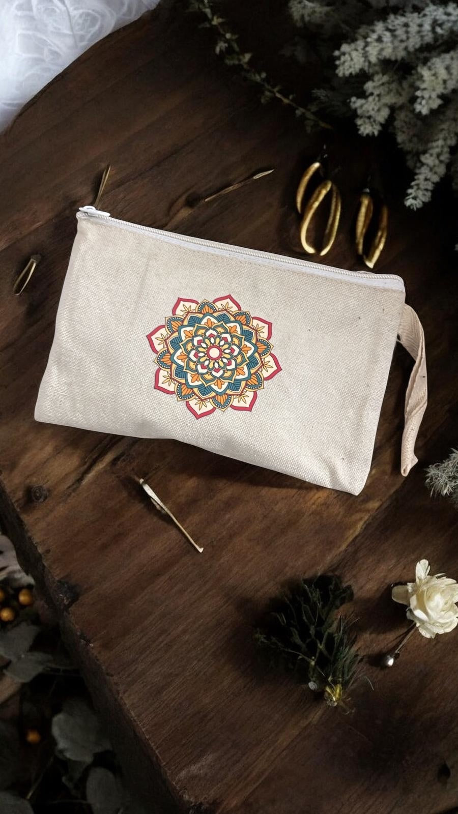 Sacred Mandala Grace | Pouch