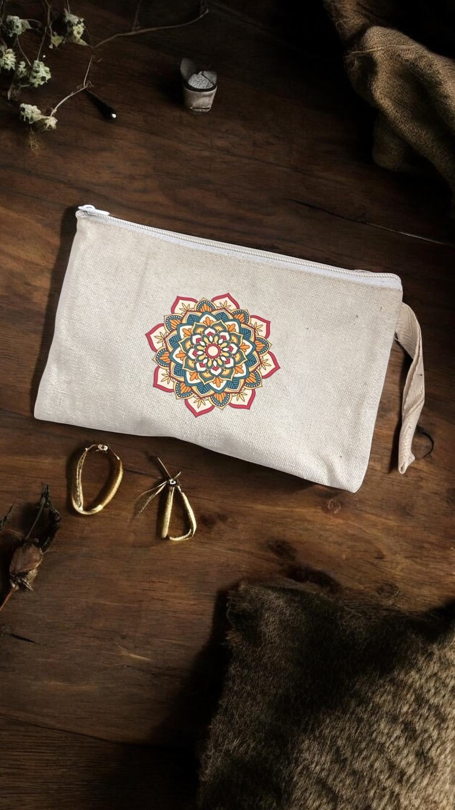 Sacred Mandala Grace | Pouch